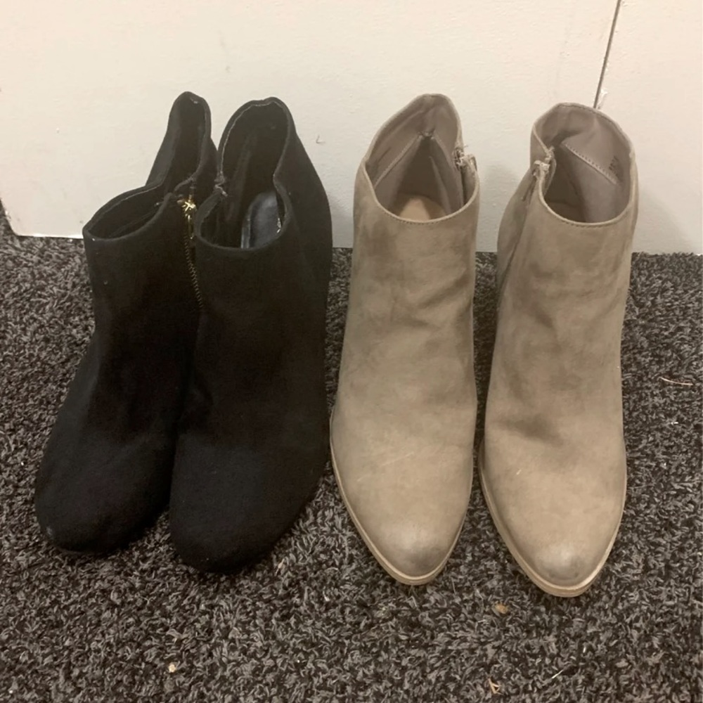 Heel boots womens size 10
